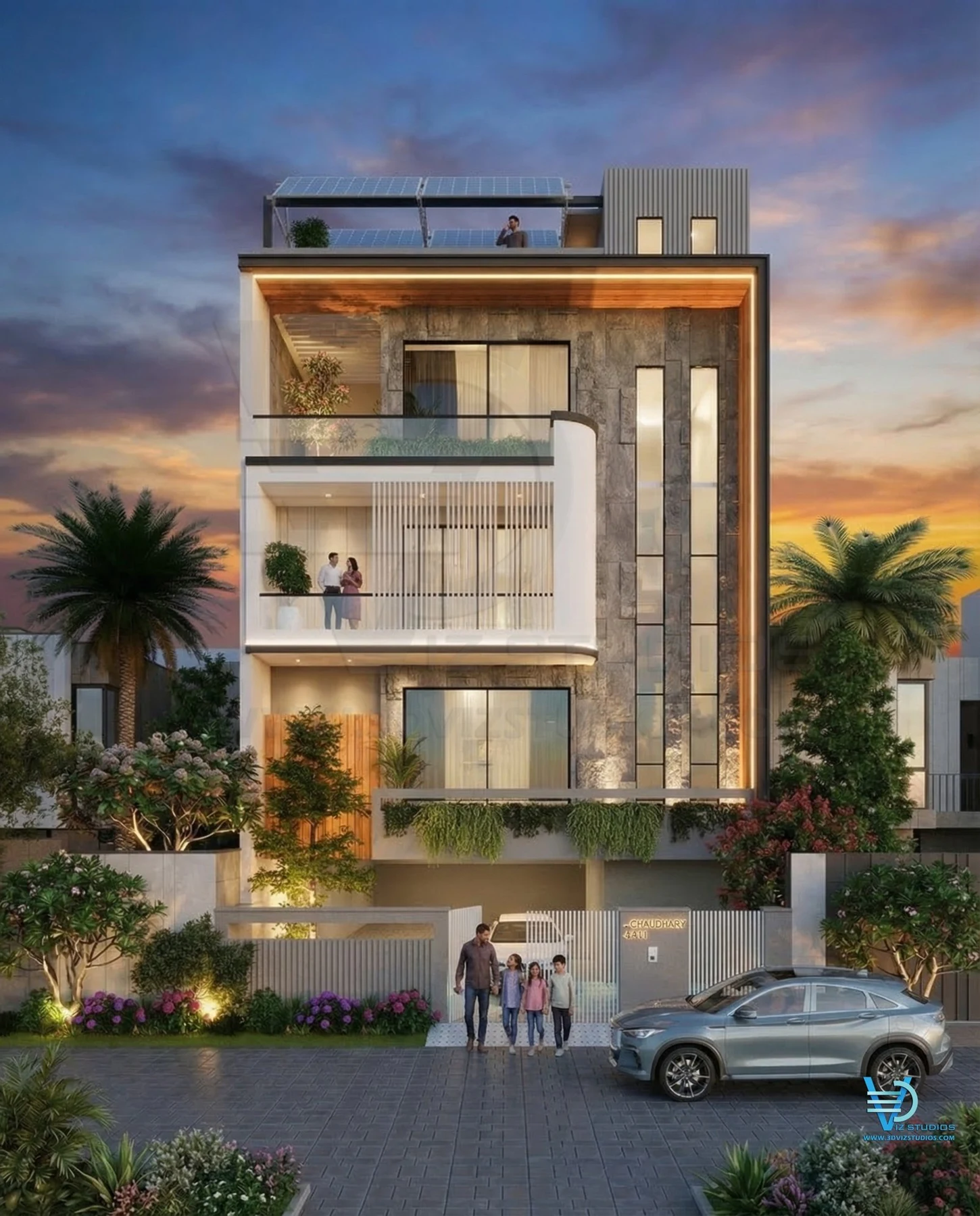 Studio example for Exterior Rendering